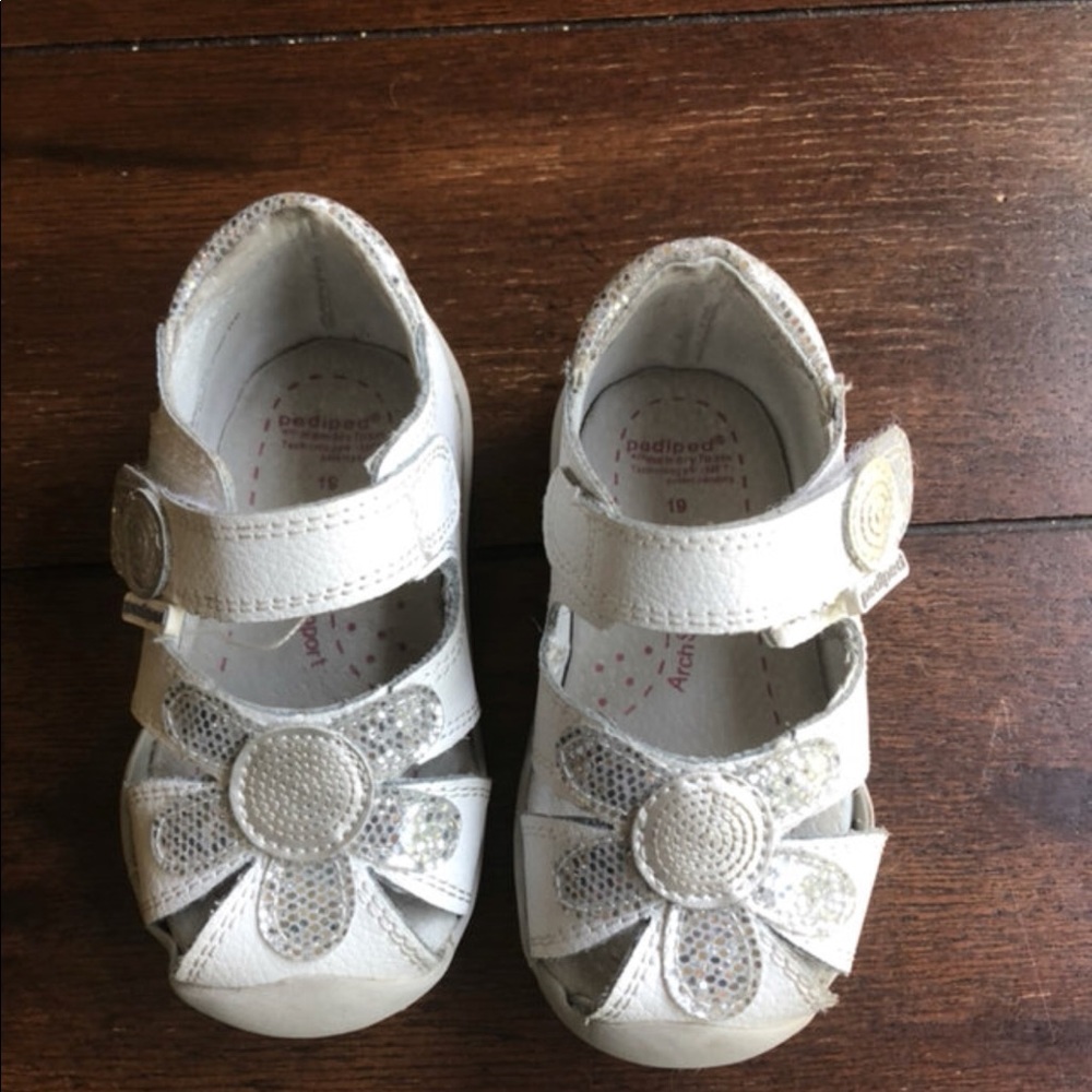 Pediped Sparkle Daisy Sandal